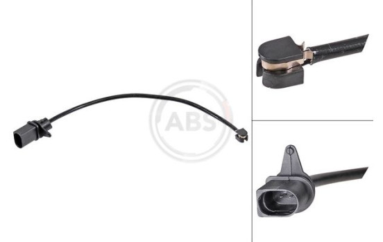 Contact d'avertissement, usure des plaquettes de frein 39935 ABS, Image 2