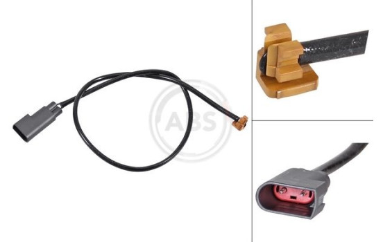 Contact d'avertissement, usure des plaquettes de frein 39962 ABS