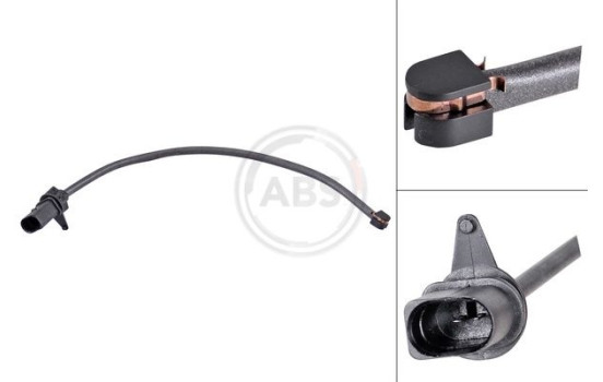 Contact d'avertissement, usure des plaquettes de frein 39966 ABS