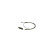 Contact d'avertissement, usure des plaquettes de frein AP209 Bosch, Vignette 4