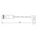 Contact d'avertissement, usure des plaquettes de frein AP215 Bosch, Vignette 3