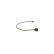 Contact d'avertissement, usure des plaquettes de frein AP388 Bosch, Vignette 4