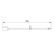 Contact d'avertissement, usure des plaquettes de frein AP859 Bosch