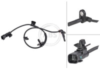 Capteur de vitesse de roue 31861 ABS