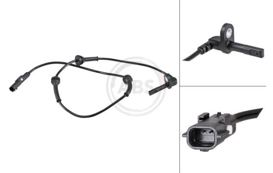 Capteur de vitesse de roue 32077 ABS