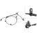 Capteur de vitesse de roue 32196 ABS