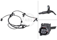 Capteur de vitesse de roue 33005 ABS