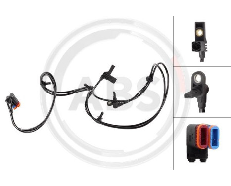 Capteur de vitesse de roue 33026 ABS