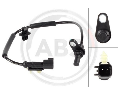 Capteur de vitesse de roue 33034 ABS