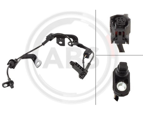 Capteur de vitesse de roue 33037 ABS