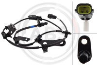 Capteur de vitesse de roue 33086 ABS