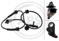 Capteur de vitesse de roue 33089 ABS