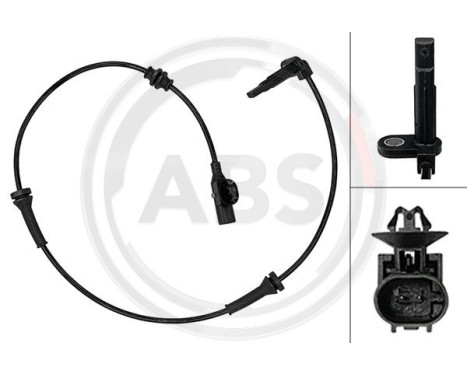 Capteur de vitesse de roue 33094 ABS
