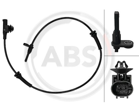 Capteur de vitesse de roue 33095 ABS