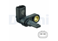 Capteur de vitesse de roue SS20465 Delphi