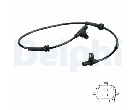 Capteur de vitesse de roue SS20777 Delphi