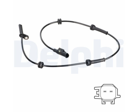 Capteur de vitesse de roue SS20816 Delphi