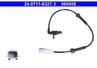 Capteur, vitesse de roue 24.0711-6327.3 ATE