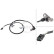 Capteur, vitesse de roue 30199 ABS