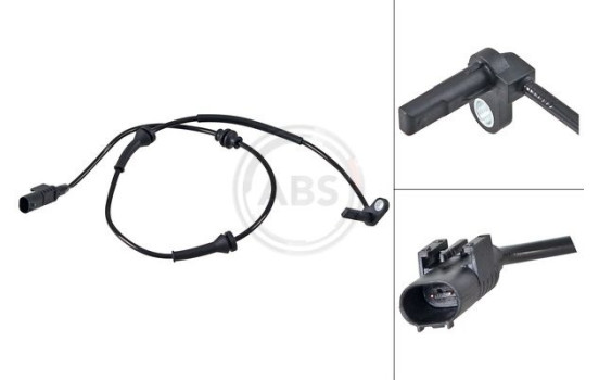 Capteur, vitesse de roue 31515 ABS