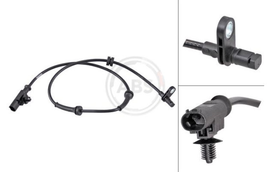 Capteur, vitesse de roue 31537 ABS