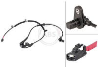 Capteur, vitesse de roue 31550 ABS