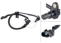 Capteur, vitesse de roue 31566 ABS