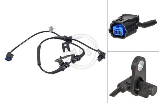Capteur, vitesse de roue 31617 ABS