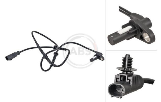 Capteur, vitesse de roue 31646 ABS