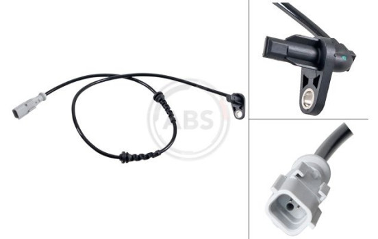 Capteur, vitesse de roue 31651 ABS