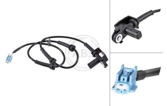 Capteur, vitesse de roue 31689 ABS