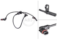 Capteur, vitesse de roue 31707 ABS