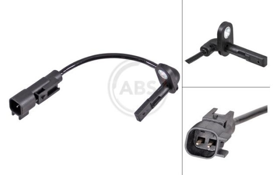 Capteur, vitesse de roue 31721 ABS