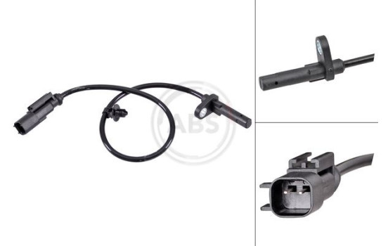 Capteur, vitesse de roue 31723 ABS