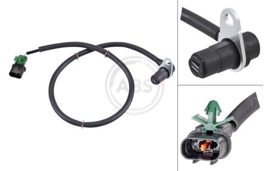 Capteur, vitesse de roue 31725 ABS
