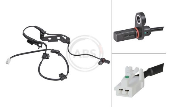 Capteur, vitesse de roue 31863 ABS