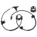 Capteur, vitesse de roue ADG071106 Blue Print