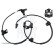 Capteur, vitesse de roue ADG071106 Blue Print, Vignette 2
