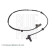 Capteur, vitesse de roue ADG07183 Blue Print, Vignette 3