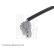 Capteur, vitesse de roue ADT37133 Blue Print, Vignette 4