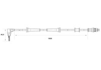 Capteur, vitesse de roue DF10 Bosch