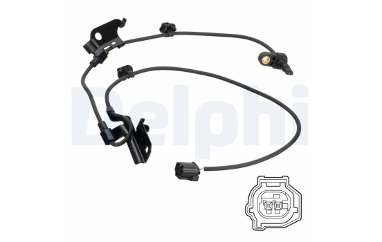 Capteur, vitesse de roue SS20466 Delphi, Image 2
