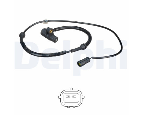 Capteur, vitesse de roue SS20519 Delphi