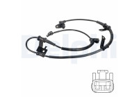 Capteur, vitesse de roue SS20535 Delphi
