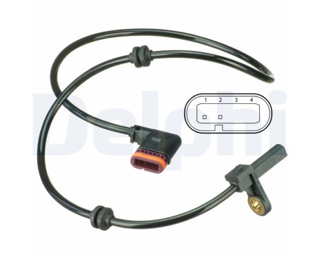 Capteur, vitesse de roue SS20541 Delphi
