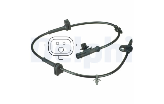 Capteur, vitesse de roue SS20592 Delphi, Image 2
