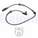 Capteur, vitesse de roue SS20597 Delphi, Vignette 2
