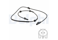 Capteur, vitesse de roue SS20639 Delphi