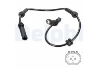 Capteur, vitesse de roue SS20757 Delphi