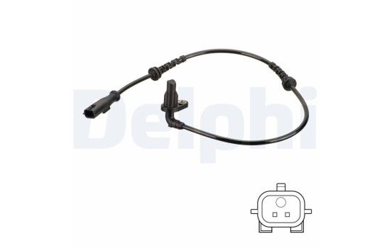 Capteur, vitesse de roue SS20818 Delphi, Image 2